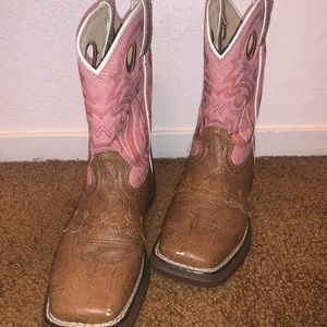Western girl boots